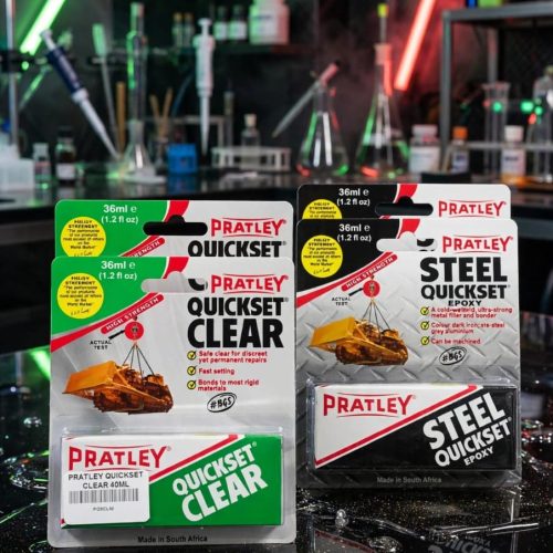 Pratley Clear & Partely Steel